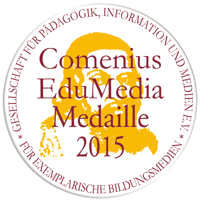 Comenius EduMedia Medaille für Manuel Drescher